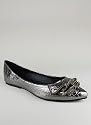 Zipper Ruffle Snake Flat