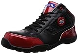[セブンティーシックスルブリカンツ] 76Lubricants セーフティーシューズ 76-3017 BLK/RED(BLK/RED/26)