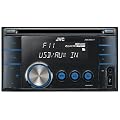 JVC KW-XR411 CD-MP3-Tuner (AUX In, USB 2.0) schwarz