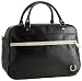 Fred Perry Overnight Bowling Bag L6138 Unisex - Erwachsene Schultertaschen, 42X17X31 Schwarz (Black/Ecru)