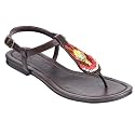 Women's Xhilaration&reg; Tori Beaded Thong Sandals - Brown