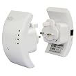 eSynic� Latest Version 1.3 WPS 300Mbps Wireless Wifi Repeater Range Network Router Extender Booster Complies with IEEE 802.11N/G/B Extend Your Wi-Fi Coverage