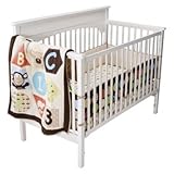 CircoเธŽ ABC/123 3pc Crib Bedding Set