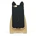 iPhone 6 Case, MC Fashion[KoKo Cat Soft Silicone Case Series] Cute Kitty Ears- Excellent Protection - Case for iPhone 6 (4.7) (2014) ONLY (Black)