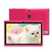 iRULU eXpro X1 7 Inch Google Android Tablet PC, 1024*600 Resolution, 8GB Nand Flash, Wi-Fi, Games, Dual Cameras (Pink)