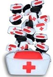 Nurse Cap Shoe Charm, Individual Charm