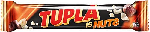 3 Bars x 80g of Leaf Tupla is Nuts Milk Chocolate (Finland)