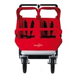 Easywalker Douwalker Sky Base Stroller - Red by EasyWalker
