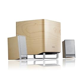 Auluxe - DEW 2.1 - Ensemble home cin�ma - Erable/chrome (Import Allemagne)
