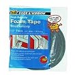 M-D Building Products 02311 PVC Closed Cell Vinyl Foam Weatherstrip Tape