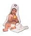 Philadelphia Phillies Hooded Baby Towel (White)