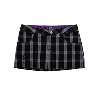 Iron Fist Bankshot Plaid Mini Skirt