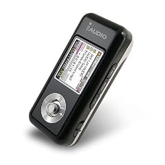 iAudio U3 Tragbarer MP3-Player 2 GB schwarz/platin