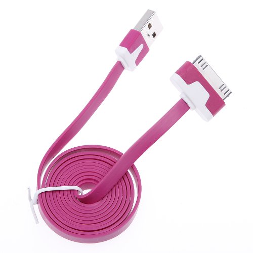 1 Stück Rose USB 2.0 Daten Synchronisierung Ladegerät Kabel für iPad iPod iPhone 3G 4 4s Fall-Abdeckung 1 Stück Rose USB 2.0 Daten Synchronisierung Ladegerät Kabel für iPad iPod iPhone 3G 4 4s Fall-Abdeckung