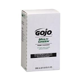 Gojo 7265-04 2000 mL Multi Green Hand Cleaner (Case of 4)
