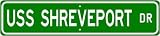 USS SHREVEPORT LPD 12 Street Sign - Navy