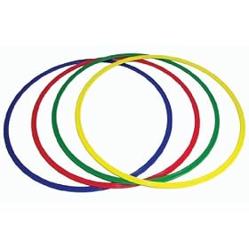 Click here to buy Gym And Outdoor Games Indoor Games Hoops Accessories Flat Hoops - 27 Flat Hoops - Set Of 4 - Set.