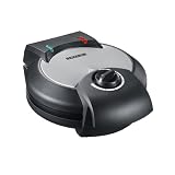 Severin WA 2103 Machine � Gaufres 1200 W Thermostat R�glable Noir / Inox Bross�par Severin