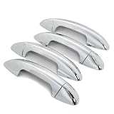 Mirror Chrome Side Door handle Covers Trims for Volkswagen VW 06-10 Passat B6 3C CC... 