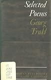 Selected poems of Georg Trakl