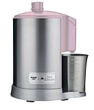 Waring Pro JEX328PK 400-Watt Juice Extractor, Pink