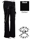 Criminal Damage Plat Trousers with Chain & Braces