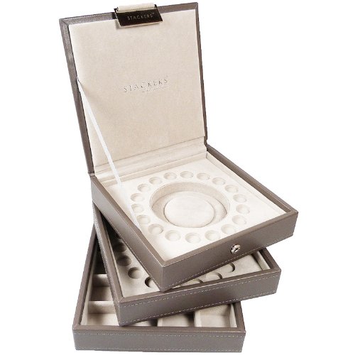 Buy Brand NEW Charm Beads Bracelet Stackers Jewellery Box Set in Mink