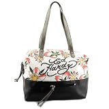 Ed Hardy Fresh Florals Alyssa Tote - Black