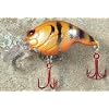 JLVLures Shallow Crankbait Bluegill : Diver Lures JLV Freshwater Smallmouth Steelhead Pike Salmon Trout Perch Whiper Mid Depth Walleye Casting Bass Hook Treble Red Boat Dock Brook Bay Little Stump River Trolling Weed Surface Topwater Shad