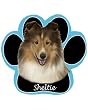 Sheltie Dog Paw Mouse Pad