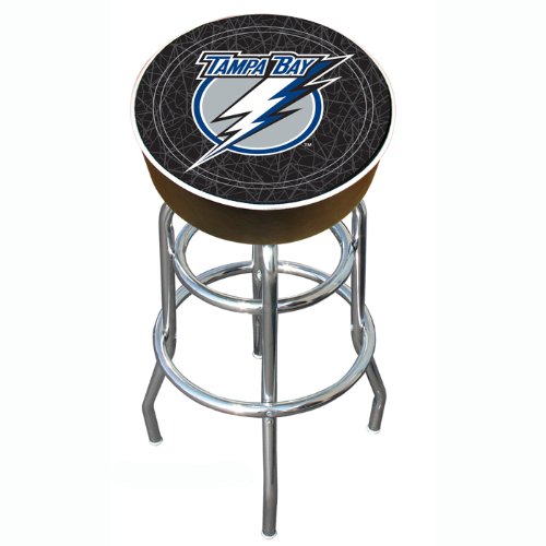 NHL Tampa Bay Lightning Padded Bar Stool