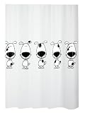 Produkt-Bild: spirella 10.12416 Beagle black 180 x 200 cm