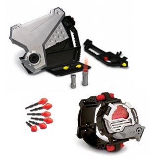 Spy Gear Value Bundle - Ultimate Spy Watch and Secret Agent Briefcase (plus a Dart Refill Pack)