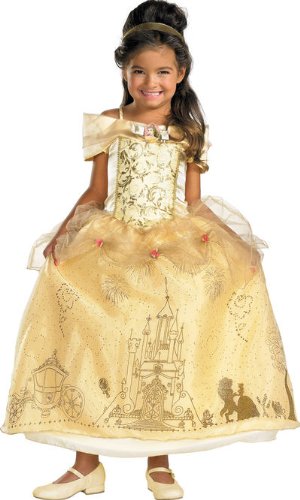 Kid's Storybook Belle Prestige Child Costume 3T-4T