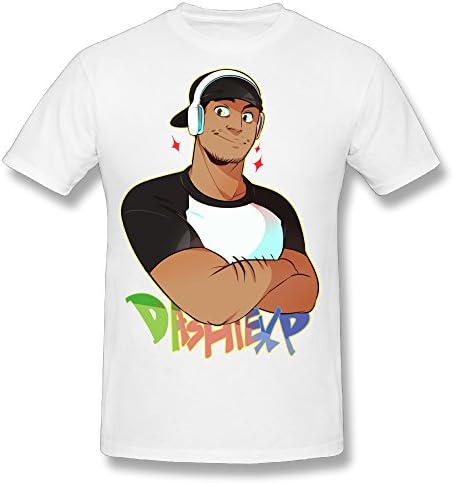 HSTee Men's DashieGames Art T-shirt White