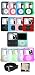 Apple 3rd Generation iPod Nano 4gb 8gb Video Premium Silicon Skin Case Cover With Adjustable Sports Armband and LCD Screen Protector - Compatible with Nike+iPod - 23 Color Choices (MP3 NOT inlcuded)