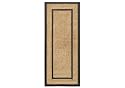Extra Weave Usa Double Rubber Frame Coir Doormat, 24-Inch by 57-Inch