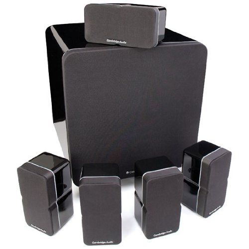 Cambridge Audio Minx S525 5.1 Home Theater Speaker System, High Gloss Black Cambridge Audio Minx S525 5.1 Home Theater Speaker System, High Gloss Black