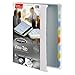 Wilson Jones 55094 View-Tab Presentation Round Ring View Binder w/Tabs, 1