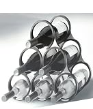 Flexible 6 Bottle Wine Rack by Vacu Vin