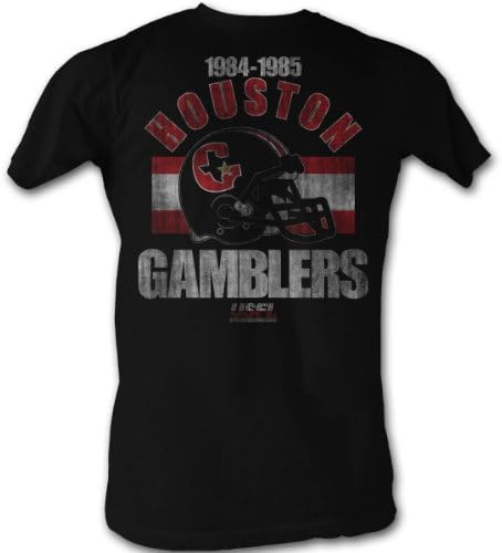 Usfl - Mens Hgh T-Shirt In Black, Size: Large, Color: Black