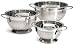 Kitchen & Housewares : Prime Pacific Trading Stainless Steel Euro Colander, Set of 3