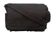 Black Heavyweight Classic Vintage Messenger Shoulder Bag