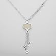 Made in Italy Attractive Necklace With 15.00ctw Genuine Chalcedony Beautifully Crafted in 925 Sterling silver. Total item weight 20.5g Length 19in