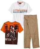 Nannette Boys 2-7 3 Piece Pant Set