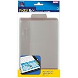 Avery PocketTabs, 5.125 x 8.315 Inches, Half-Page Size, Gray and Taupe, 5 per pack (16364)