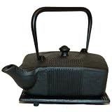 Cast Iron Teabox Teapot with Trivet