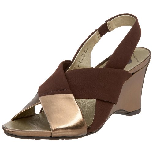 AK Anne Klein Womens Calibor2 Wedge Sandal