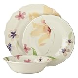 Watercolor Floral 12-pc. Dinnerware Set