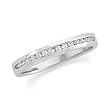 Platinum Diamond Band - 0.16 Ct.
